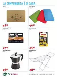 Volantino Pam Pagina 26: Tappeto bagno intreccio €4,50, Caffettiera Aroma Pedrini €9,90