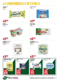 Volantino Pam Pagina 8: Fettine classiche Kraft €1,49, Mozzarella di latte di bufala Tesori dell'Arca €3,59