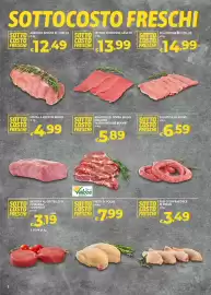 Volantino Bennet Pagina 2: Arrosto scelto di vitello €12,49, Salsiccia di suino €6,59