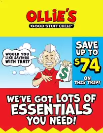 Ollie's weekly ad week 35 Page 1