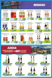 Encarte Prezunic Página 6: Whisky Johnnie Walker Red Label €69,90, Bebida mista smirnoff €4,99