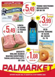 Volantino Palmarket Pagina 1: Olio extra vergine di oliva De Cecco classico €3,99