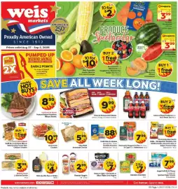 Weis Markets weekly ad week 35 Page 1