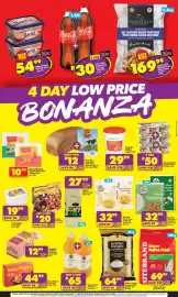 Shoprite catalogue Page 1: Ritebrand Super Maize Meal 10kg €69,99, Goldi Chicken €19,99