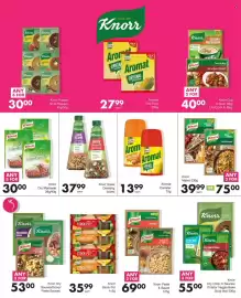 Save Hyper catalogue Page 23: Knorr Salad Dressing €37,99, Knorr Meat Marinade €30,00