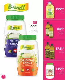 Save Hyper catalogue Page 29: B-well Canola Oil €129,99, B-well Blended Canola & Extra Virgin Olive Oil €65,99