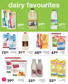Save Hyper catalogue Page 4: Melrose/Parmalat Cheese Slices €55,99, First Choice Medium Cream Amasi €31,99