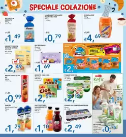 Volantino Migross Superstore Pagina 11: Succoso zero San Benedetto €1,10, Buondì Classico €1,69