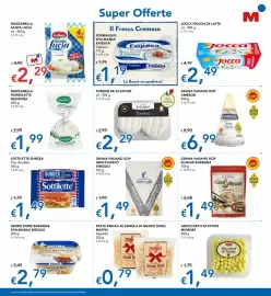 Volantino Migross Superstore Pagina 7: Tomino Re di Sapori €2,29, Grana Padano DOP grattugiato Virgilio €1,49