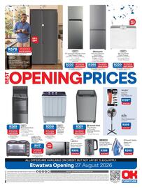 OK Furniture catalogue Page 4: Wahl - easy cut 15-piece hair clipper kit €199,99, Russell hobbs - steam iron rhi400 €399,00