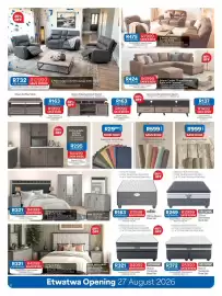 OK Furniture catalogue Page 2: Assorted laguna rugs €999,00, Total - lauren entertainment stand €1.499,00