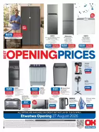 OK Furniture catalogue Page 4: Wahl - easy cut 15-piece hair clipper kit €199,99, Russell hobbs - steam iron rhi400 €399,00