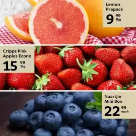 Oxford Freshmarket catalogue Page 4: Naartjie Mini Box €22,99, Lemon Prepack €9,99