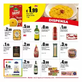 Volantino Sì con te Market Pagina 12: Pasta di semola Camerino €0,99, Olio di semi di arachide Oio €2,99