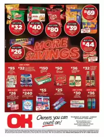 OK Foods catalogue Page 2: Joko Tagless Tea Bags €50,00, Omo Hand Washing Powder €55,00