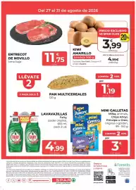 Folleto SPAR Gran Canaria Página 2: Fairy - lavavajillas €4,99, Solo - pan multicereales €1,19