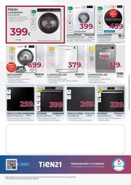 Catálogo Tien 21 Página 4: Haier - lavadora hw100bp39s €399,00, Bosch - lavavajillas sms25aw05e €379,00