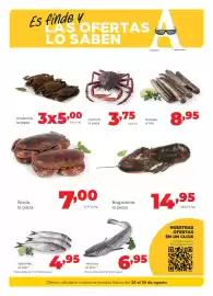 Folleto Alimerka Página 3: Merluza €6,95, Centollo €3,75