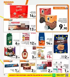 Volantino Spazio Conad settimana 35 Pagina 14: Capsule caffè Conad espresso corposo €12,90