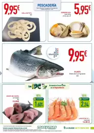 Folleto Masymas semana 35 Página 5: Anilla de pota €9,95, Salmón €9,95