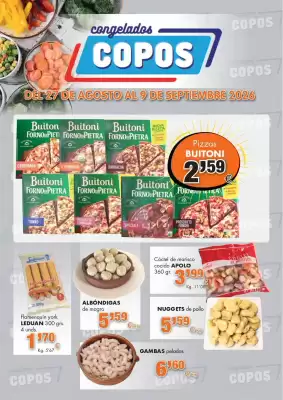 Congelados Copos (válido hasta el 9-09)
