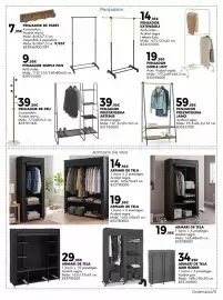 Folleto Fes Més Página 11: Armari de tela €19,95, Penjador de paret €7,95