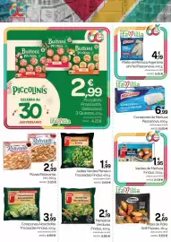 Folleto Supermercados El Jamón Página 12: Findus menestra de verduras €2,19, Findus corazones alcachofas troceadas €3,99