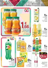 Folleto Supermercados El Jamón Página 8: Tang refresco €0,70, Don Simón limonada o naranjada €1,35