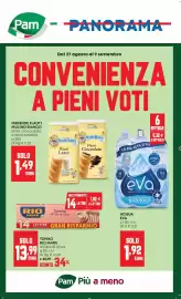 Volantino Panorama Pagina 1: Flauti Mulino Bianco €1,49, Acqua Eva €1,92
