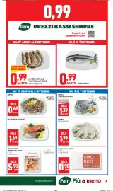 Volantino Pam Pagina 13: Sgombro €0,99, Mazzancolle tropicali intere €0,99