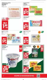 Volantino Pam Pagina 6: Ricotta Santa Lucia Galbani €1,99, Pancetta a dadini Pam €1,89