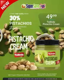 Super Save catalogue Page 2: Tadinda Pistachio Cream €49,99