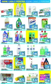 Volantino Punto Vigas Pagina 3: Candeggina Ace Gentile €2,99, WC NET Profumoso gel €1,49