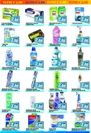 Volantino Punto Vigas Pagina 6: Cif spray bagno €2,00, Puro Lana Spuma di Sciampagna €2,00