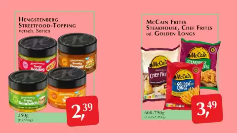 Winkler Markt Flugblatt Seite 5: Hengstenberg Streetfood-Topping €2,39