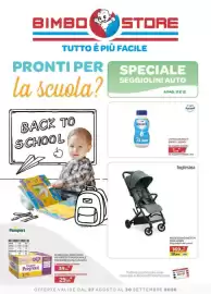 Volantino Bimbo Store Pagina 1: Latte liquido 2 Aptamil €1,79, Inglesina Passeggino Sketch Pine Green €169,00