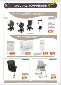 Volantino Bimbo Store Pagina 13: Seggiolone richiudibile Meeting Stars €89,99, Seggiolino auto I Turn Black I-Size €189,00