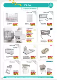 Volantino Bimbo Store Pagina 16: Giordani Bagnetto Fasciatoio So Fly Whale €79,99, Culla Next2Me Essential Dove €139,50