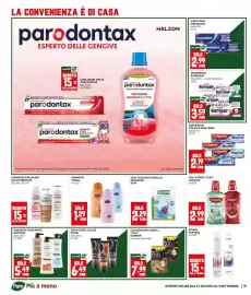 Volantino Panorama Pagina 18: Shampoo o balsamo biopoint €5,49, Dentifricio Biorepair €3,59