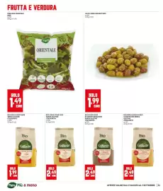 Volantino Panorama Pagina 24: Cous cous di ceci Colfiorito €2,49, Olive verdi schiacciate €1,99