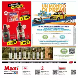 Volantino Maxi Supermercati Pagina 16: Birra non filtrata Ichnusa €0,99, Sottilette Classiche €2,99