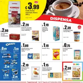 Volantino Sì con te Pagina 13: Omogeneizzati carne Mellin vari gusti €1,89, Fonzies €1,19