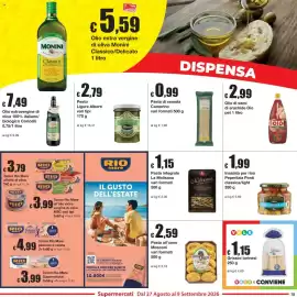 Volantino Sì con te Pagina 15: Pasta integrale La Molisana €1,15, Insalata per riso Peperlizia Ponti €1,99