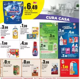 Volantino Sì con te Pagina 18: Asciugatutto Regina di Cuori €1,99, Ammorbidente concentrato Coccolino €3,99