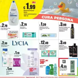 Volantino Sì con te Pagina 19: Pannolino/Mutandino Pampers Baby-Dry €12,49, Shampoo/ Balsamo Syoss €3,49