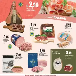 Volantino Sì con te Pagina 9: Culatta Madame Villani €3,49, Prosciutto cotto il Brace Villani €2,09