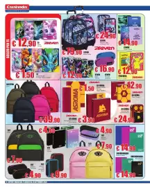 Volantino Casalandia Pagina 6: Eastpak Zaino €39,90, Smemoranda Diario Pocket €14,90