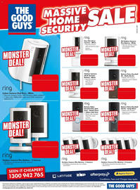 The Good Guys catalogue Page 4: Ring Outdoor Camera Plus Battery, Ring Indoor Camera (2nd Gen) - White