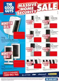 The Good Guys catalogue Page 4: Ring Outdoor Camera Plus Battery, Ring Indoor Camera (2nd Gen) - White