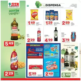 Volantino Sisa Pagina 10: Friol olio spray €2,29, Amica chips eldorada €1,29